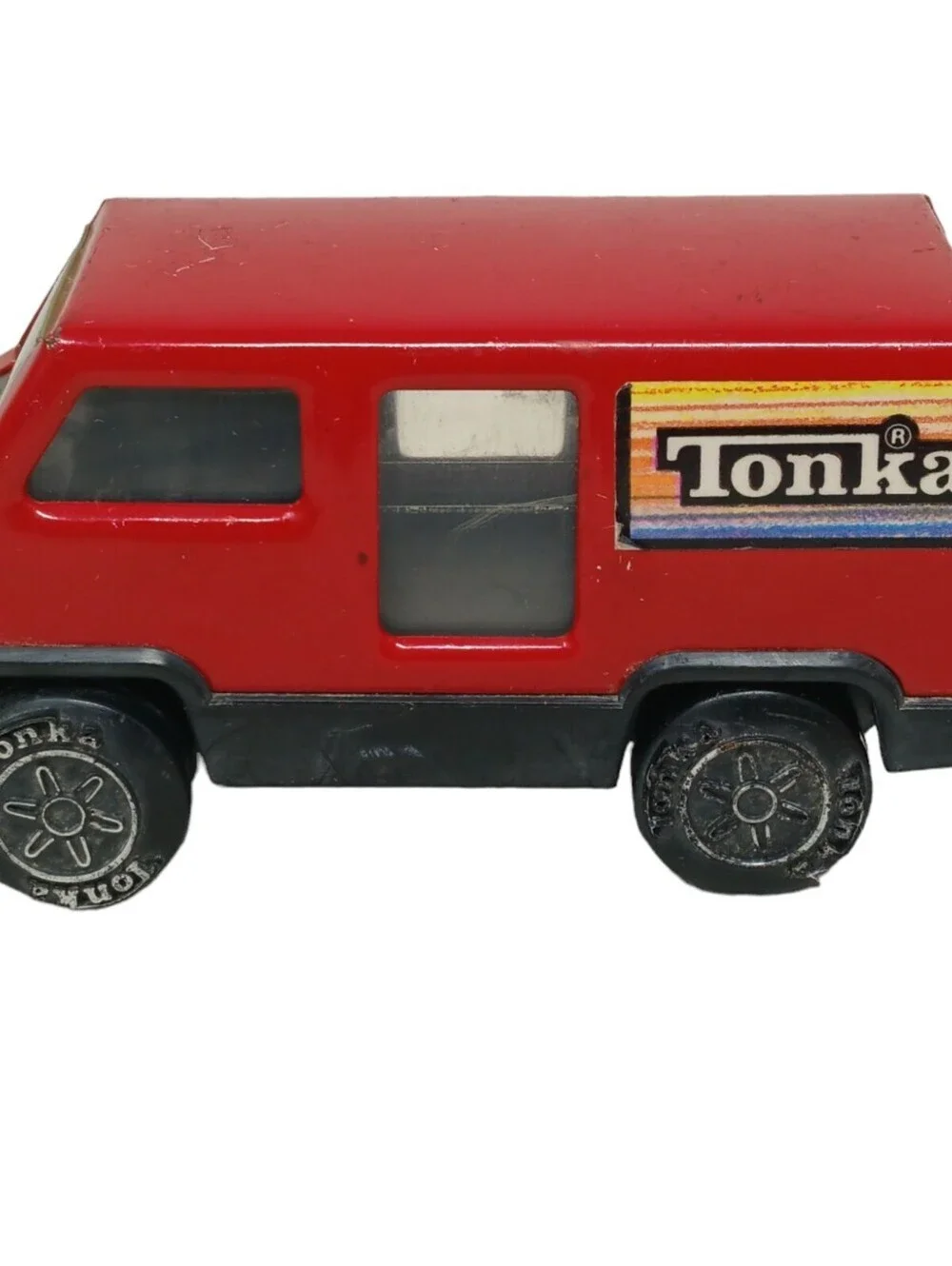 Vintage 1979 Tonka Van Red Toy Collectible 5